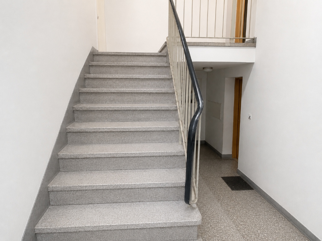 Treppenhausreinigung Nachher (Sauber)